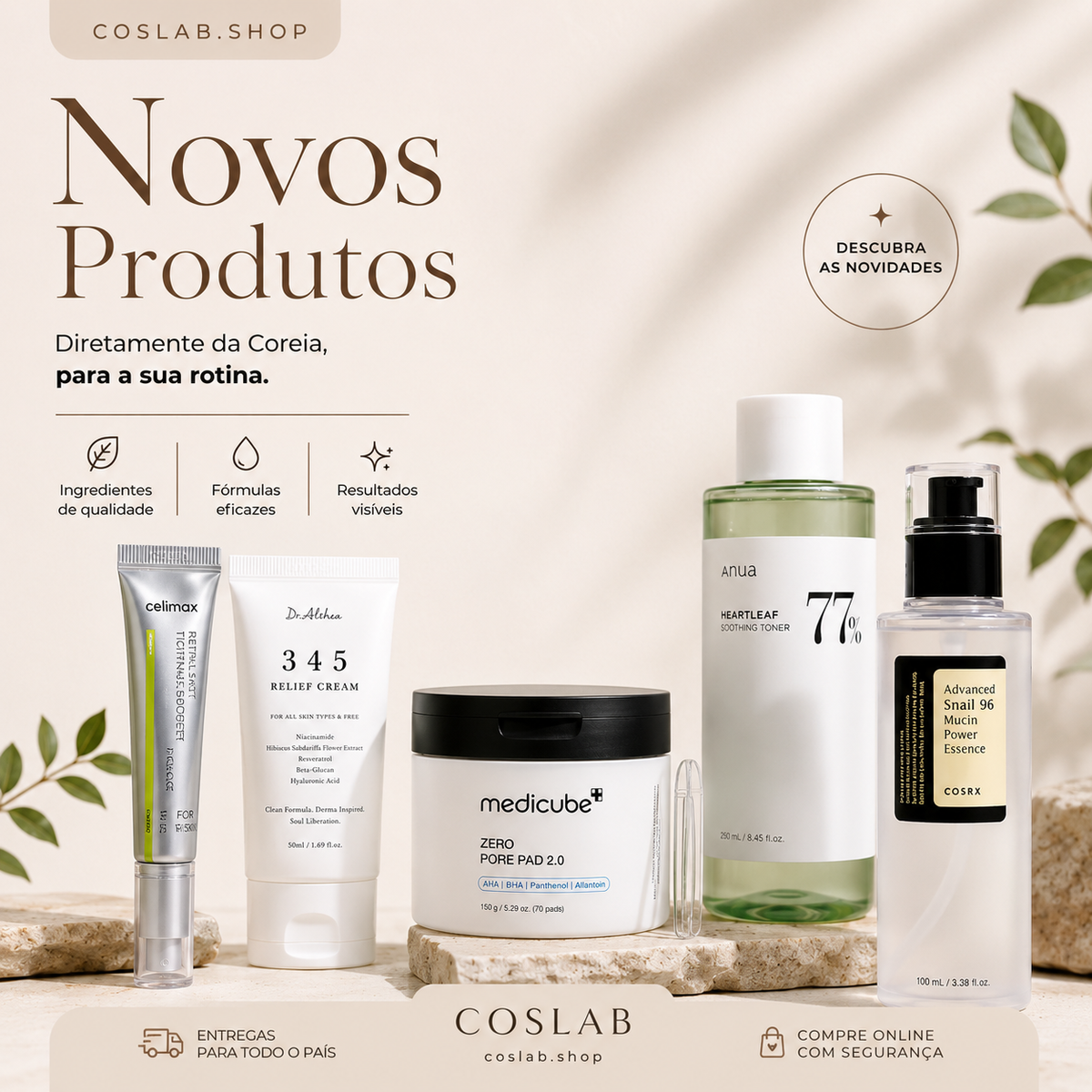 Novos Produtos